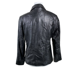 Unisex Saki - Nahktagi, suurus 36 - Must (2)