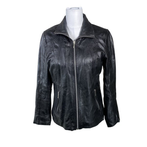 Unisex Saki - Nahktagi, suurus 36 - Must (1)