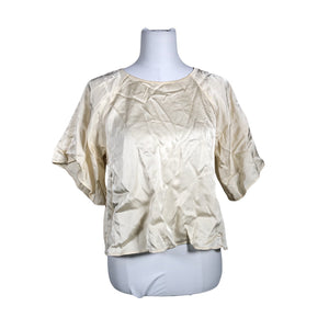 Unisex Arket - Lühikeste käistega pluus, suurus 38 - Beige (1)