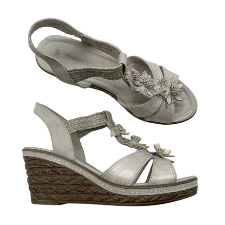 Unisex Marco Tozzi - Kiilkontsaga rihmikud, suurus 40 - Hall ()