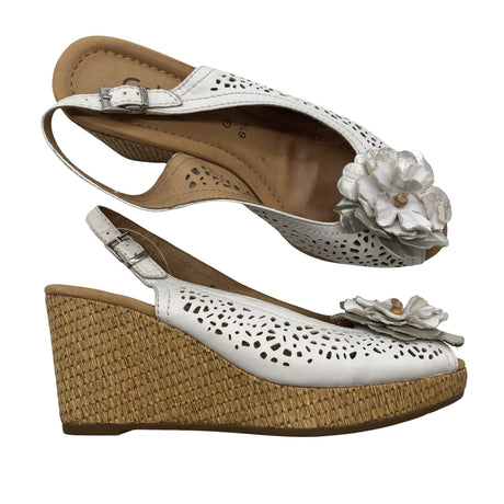 Unisex Gabor - Kiilkontsaga rihmikud, suurus 40 - Valge ()