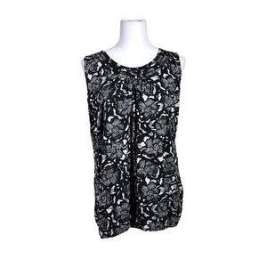 Unisex Ze-Ze - Trikotaažist topp, suurus 40 - Must (1)