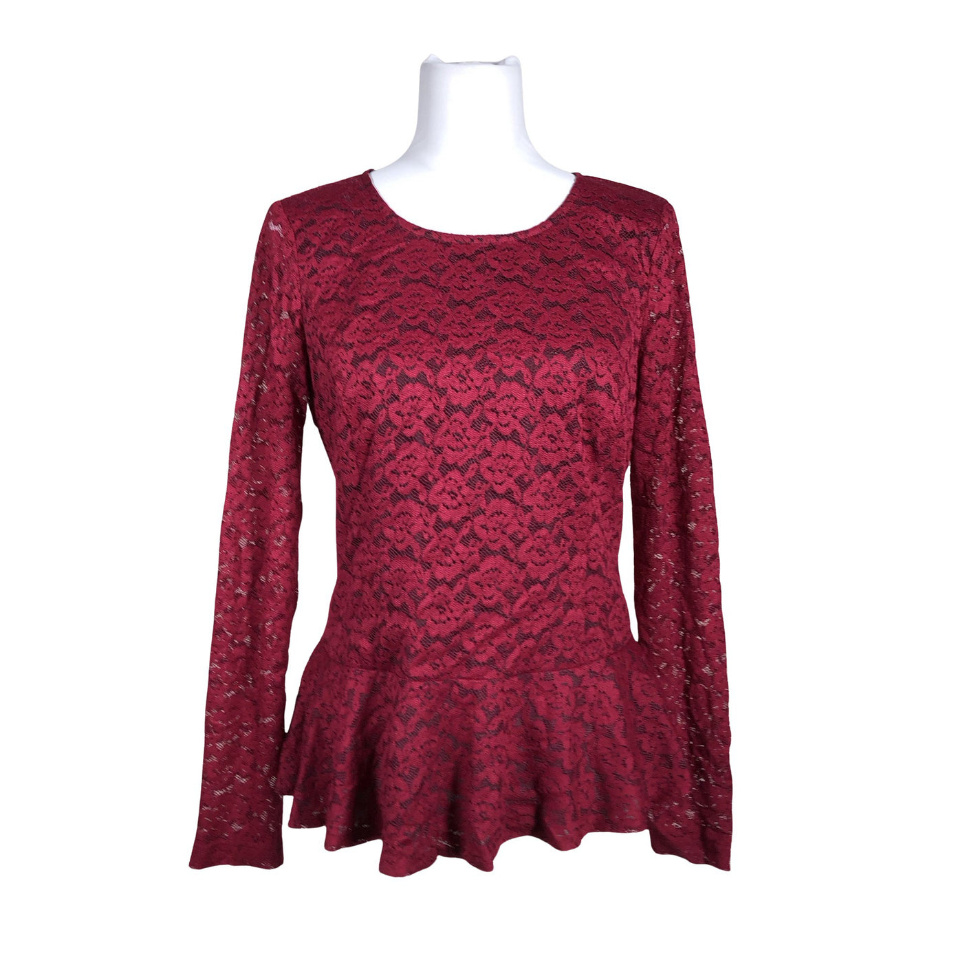 Unisex Marc Aurel - Pidulik pluus, suurus 40 - Veinipunane (1)