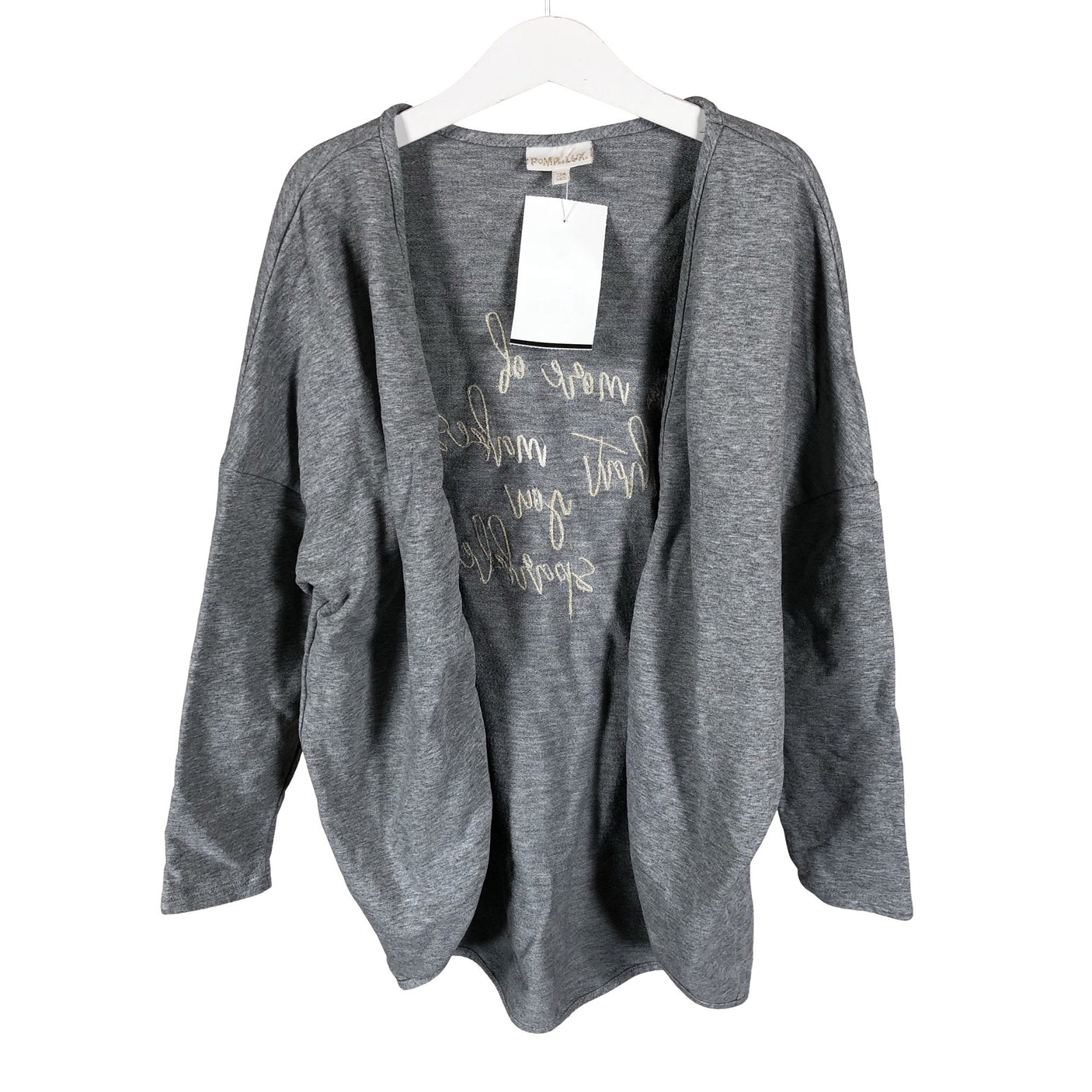 Unisex POMPdeLUX - Dressikangast jakk, suurus 134 - 140 - Hall (1)