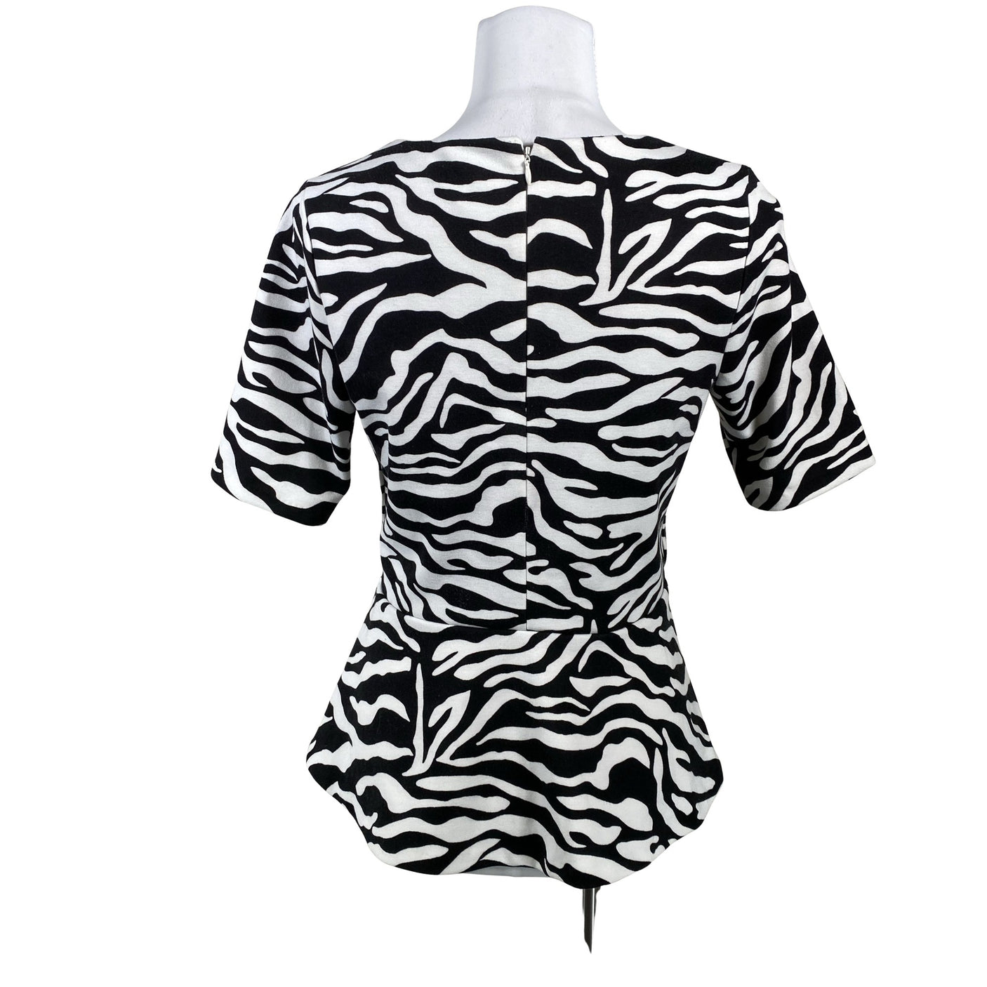 Unisex I-N-C International Concepts - Lühikeste käistega pluus, suurus 38 - Must (2)