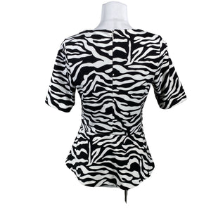 Unisex I-N-C International Concepts - Lühikeste käistega pluus, suurus 38 - Must (2)