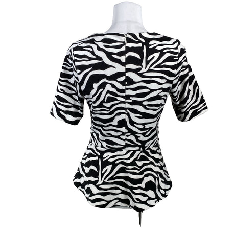 Unisex I-N-C International Concepts - Lühikeste käistega pluus, suurus 38 - Must (2)
