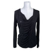 Unisex Anna Scott - Trikotaažist pluus, suurus 40 - Must ()