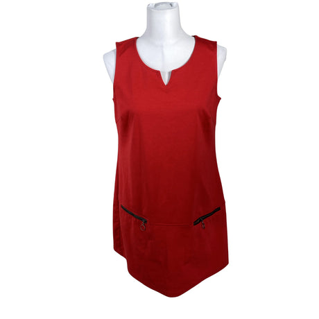 Unisex S.T.I - Trikotaažist kleit, suurus 40 - Punane ()