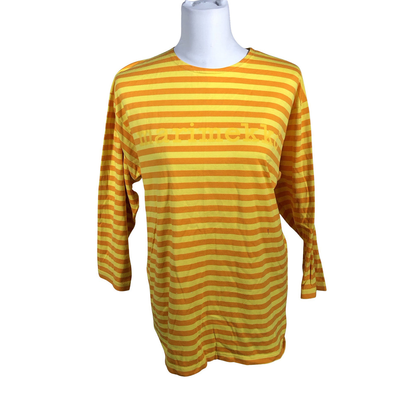 Unisex Marimekko - Trikotaažist pluus, suurus 34 - Kollane (1)