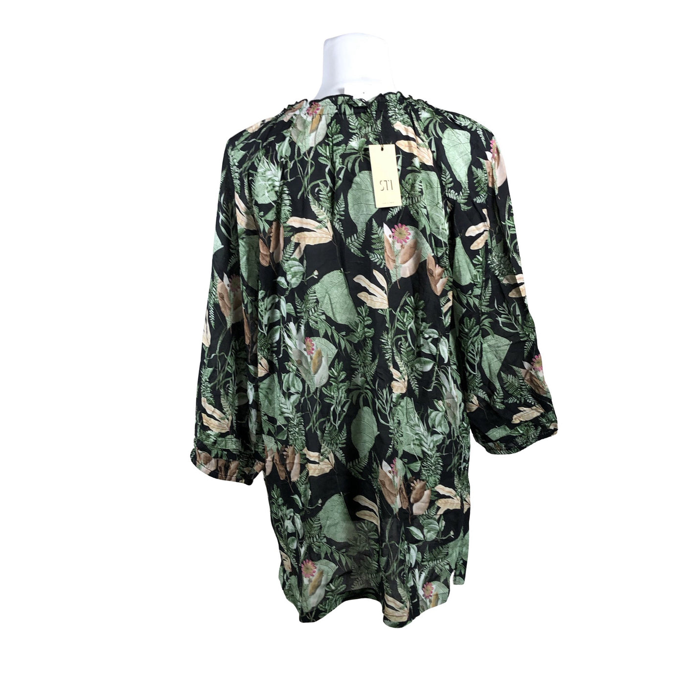 Unisex S.T.I - Õhuke tuunika, suurus 40 - Must (2)