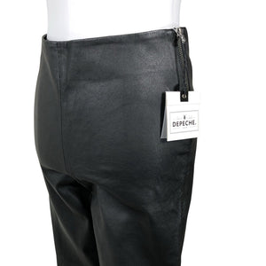 Unisex Depeche - Nahkpüksid, suurus 38 - Must (3)
