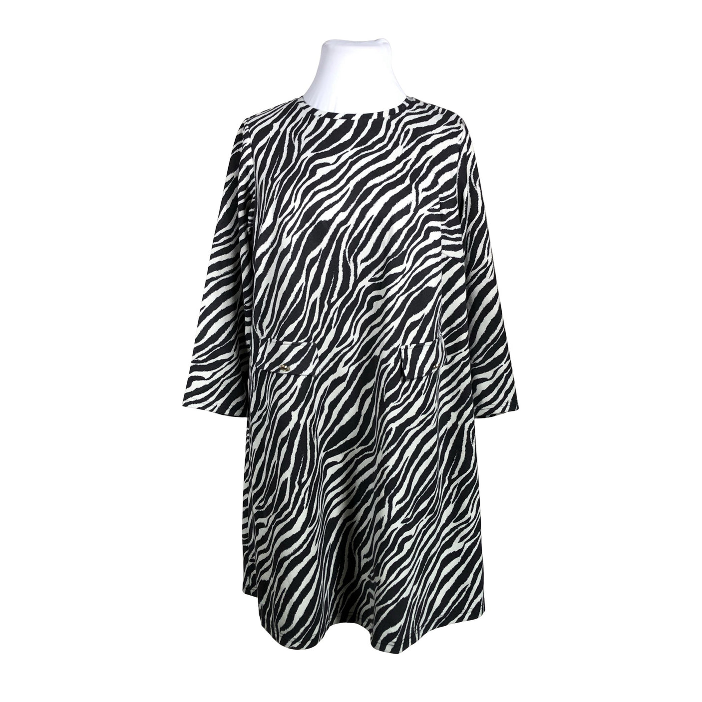 Unisex Zizzi - Mitteveniv kleit, suurus 46 - Hall (1)