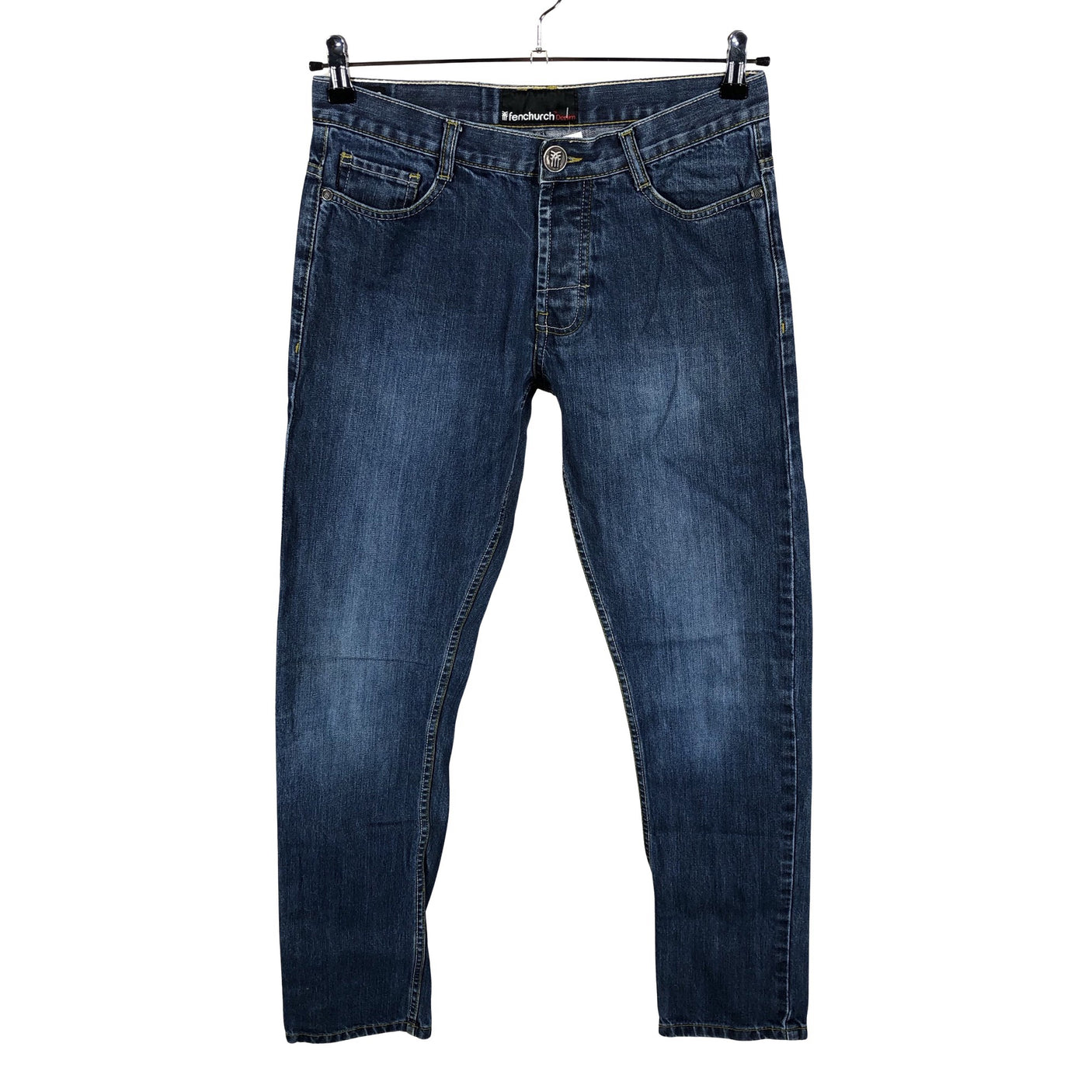 Unisex Fenchurch - Teksad, suurus W30 - Sinine (1)