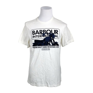 Unisex Barbour - T-särk, suurus M - Valge (1)