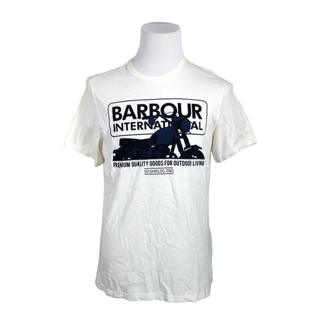 Unisex Barbour - T-särk, suurus M - Valge ()
