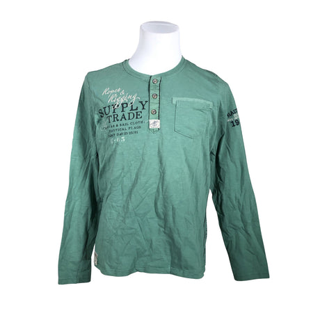 Unisex Camp David - Trikotaažist pluus, suurus M - Roheline ()