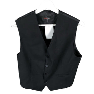 Unisex Basic Line - Ülikonna vest, suurus 158 - 164 - Must (1)