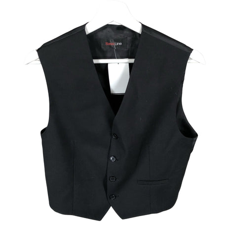 Unisex Basic Line - Ülikonna vest, suurus 158 - 164 - Must ()