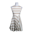 Unisex R-collection - Trikotaažist kleit, suurus 34 - Valge ()