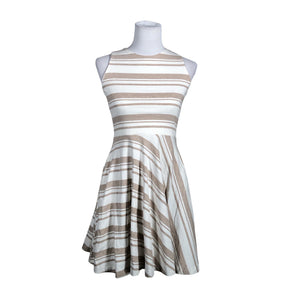 Unisex R-collection - Trikotaažist kleit, suurus 34 - Valge (1)