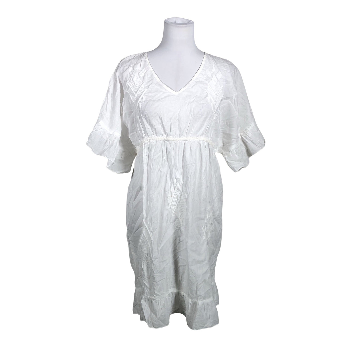 Unisex Saint Tropez - Mitteveniv kleit, suurus 34 - Valge (1)