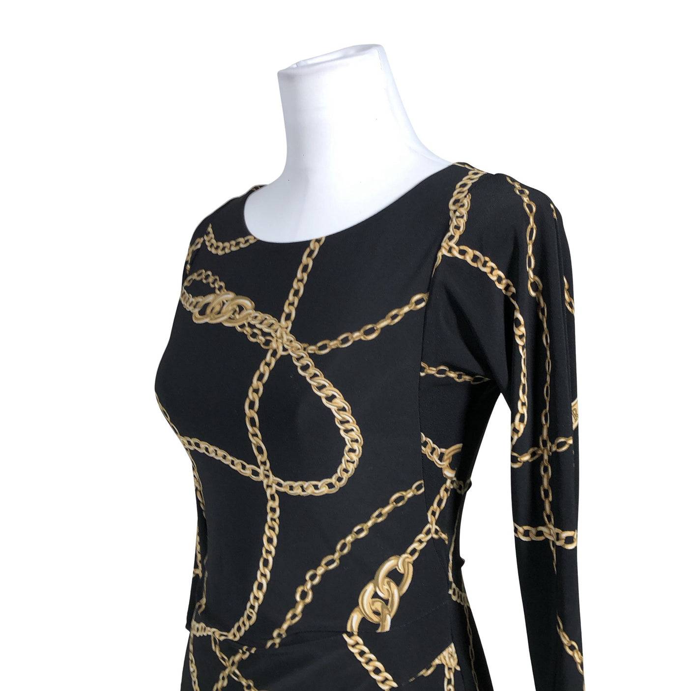 Unisex Lauren Ralph Lauren - Trikotaažist kleit, suurus 34 - Must (2)
