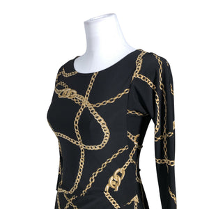 Unisex Lauren Ralph Lauren - Trikotaažist kleit, suurus 34 - Must (2)