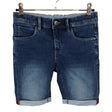 Unisex Name It - Teksast lühikesed püksid, suurus 140 - 146 - Sinine ()