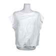 Unisex Bypias - Lühikeste käistega pluus, suurus 38 - Valge ()