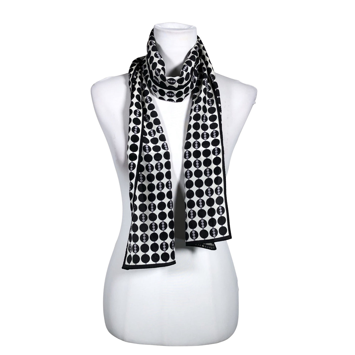 Unisex Marja Kurki - Õhuke sall, suurus Mini - Must (1)
