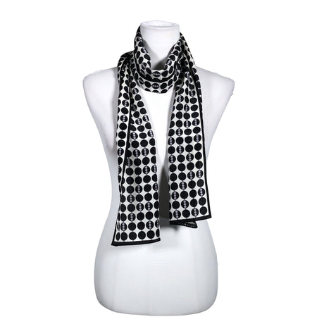 Unisex Marja Kurki - Õhuke sall, suurus Mini - Must ()
