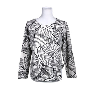 Unisex NOSH - Trikotaažist pluus, suurus 40 - Valge (1)
