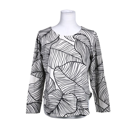 Unisex NOSH - Trikotaažist pluus, suurus 40 - Valge ()
