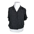 Unisex Tuomi Tuote - Lühikeste käistega pluus, suurus 42 - Must ()