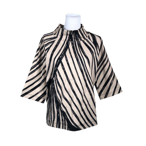 Unisex Ommellinen - Trikotaažist pluus, suurus 40 - Beige (1)