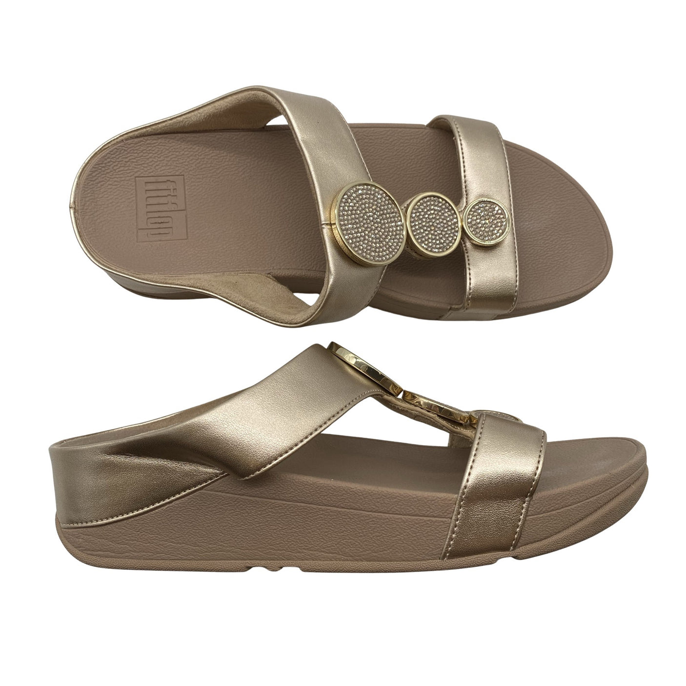 Unisex Fitflop - Rihmikud, suurus 38 - Kuld (1)