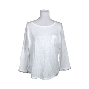 Unisex Part two - Trikotaažist pluus, suurus 40 - Valge (1)