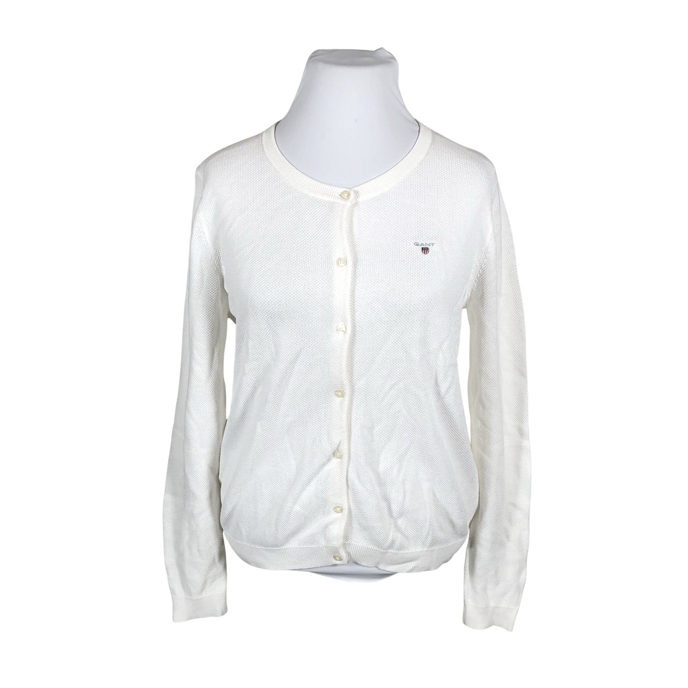 Unisex Gant - Kardigan, suurus 42 - Valge (1)