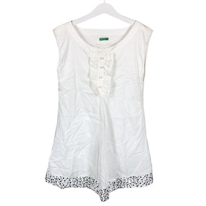 Unisex Benetton - Pidulik kleit, suurus 146 - 152 - Valge (1)