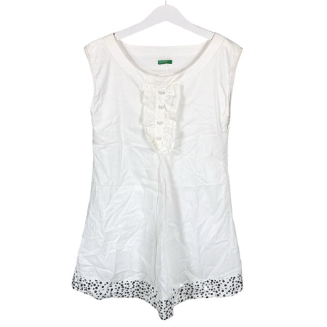 Unisex Benetton - Pidulik kleit, suurus 146 - 152 - Valge ()