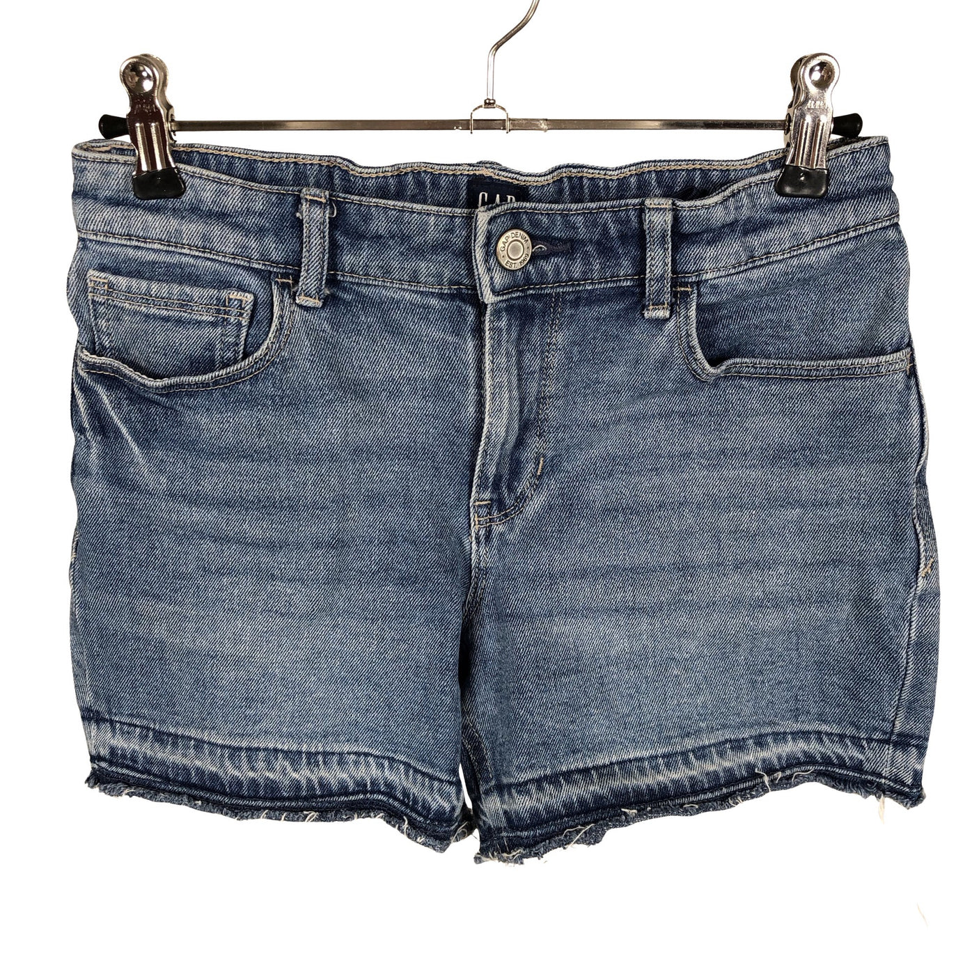 Unisex Gap - Teksast lühikesed püksid, suurus 146 - 152 - Sinine (1)