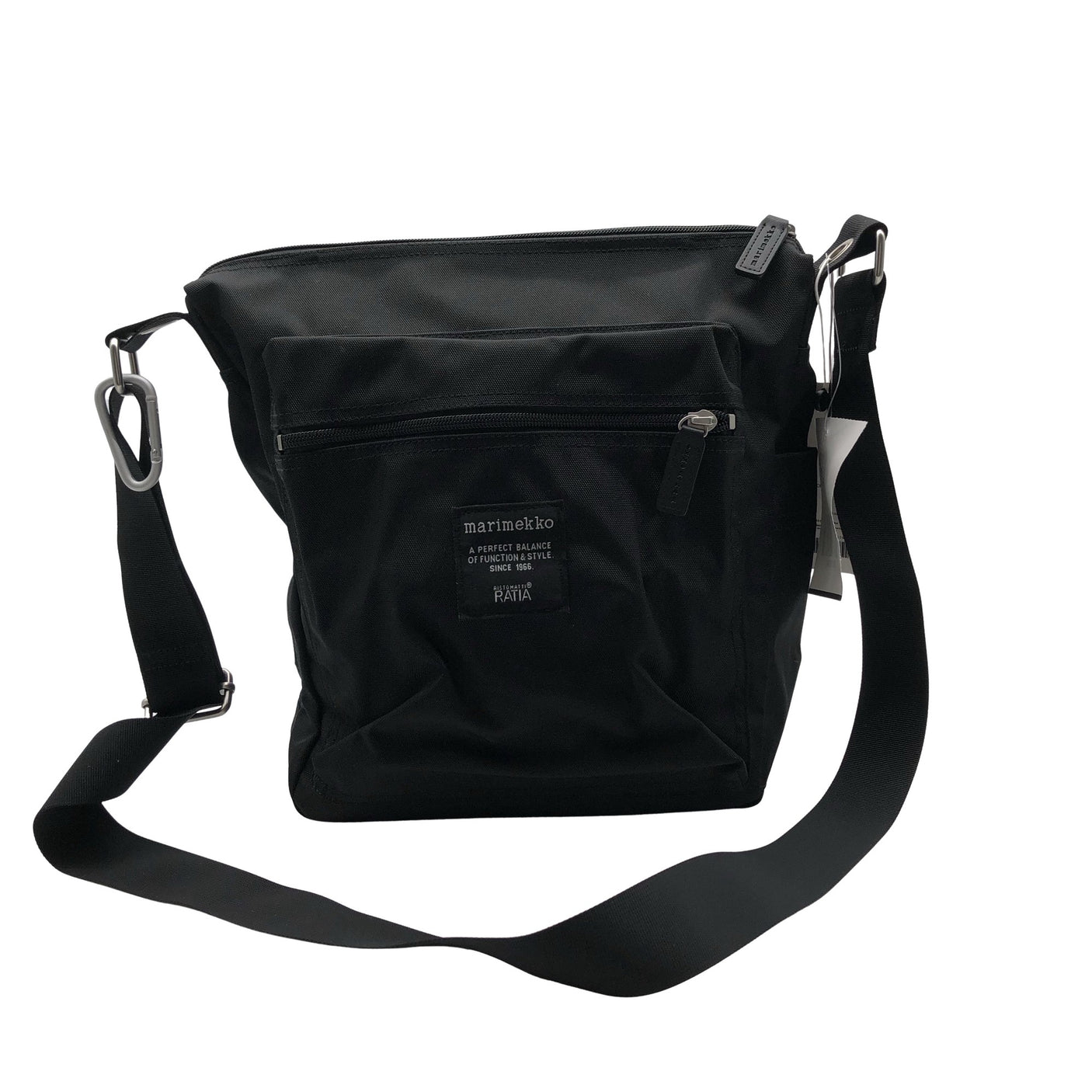 Unisex Marimekko - Õlakott, suurus Midi - Must (2)