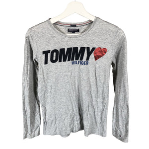 Unisex Tommy Hilfiger - Trikotaažist pluus, suurus 158 - 164 - Hall (1)