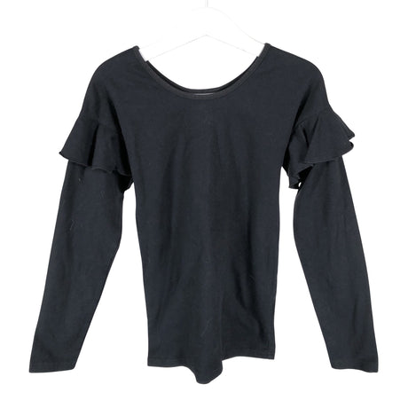 Unisex Gugguu - Trikotaažist pluus, suurus 128 - 134 - Must ()