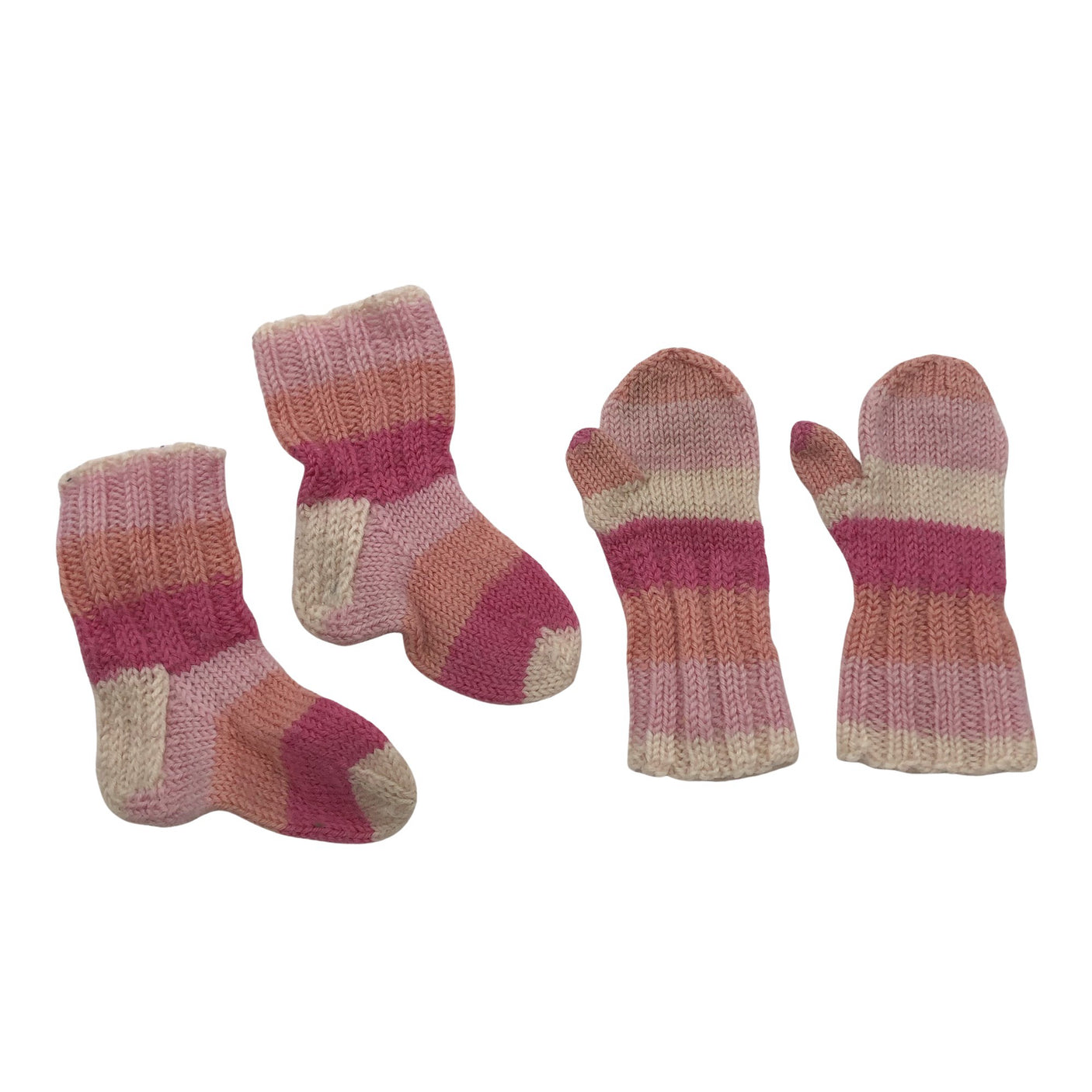 Unisex Handmade - Villased sokid, suurus 22 - Heleroosa (1)