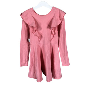 Unisex Gugguu - Trikotaažist kleit, suurus 134 - 140 - Heleroosa (1)