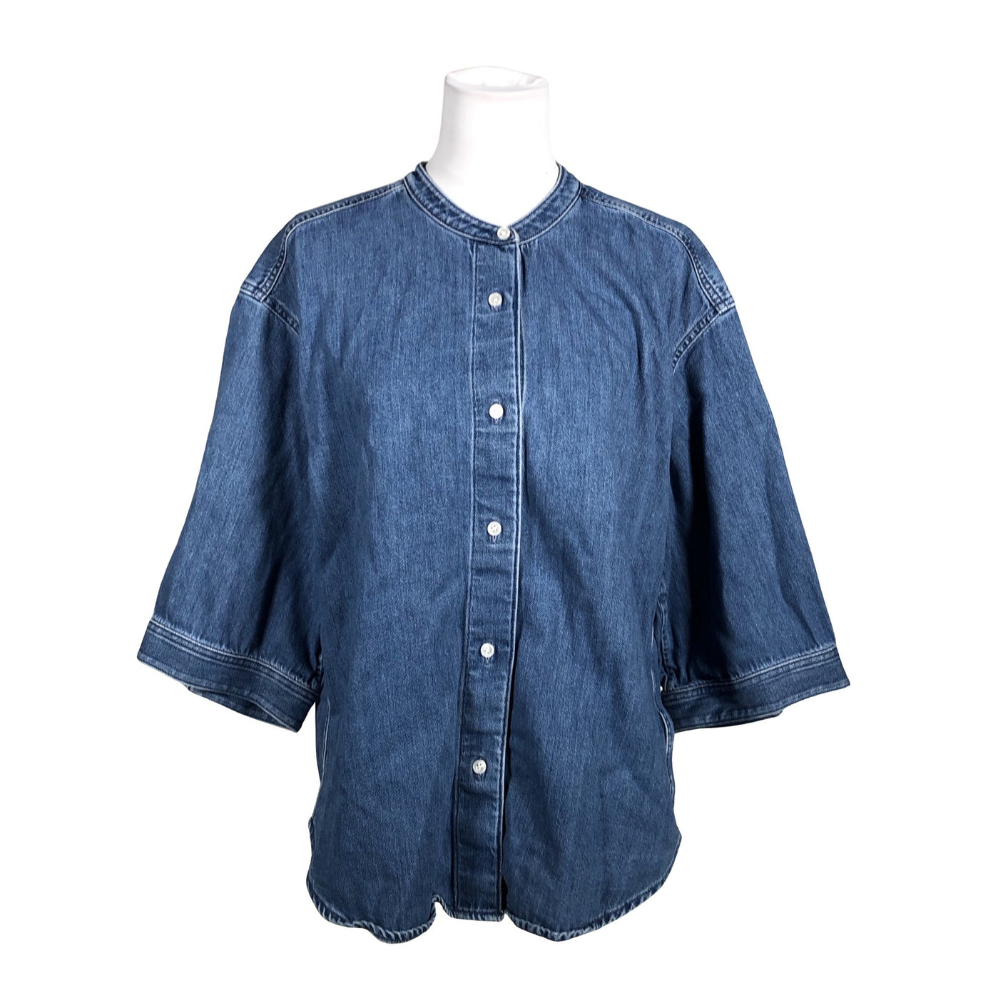 Unisex Arket - Teksasärk, suurus 38 - Sinine (1)