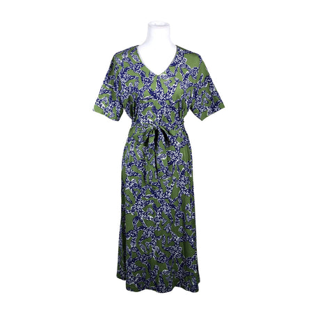 Unisex Aarrelabel - Trikotaažist kleit, suurus 36 - Roheline ()