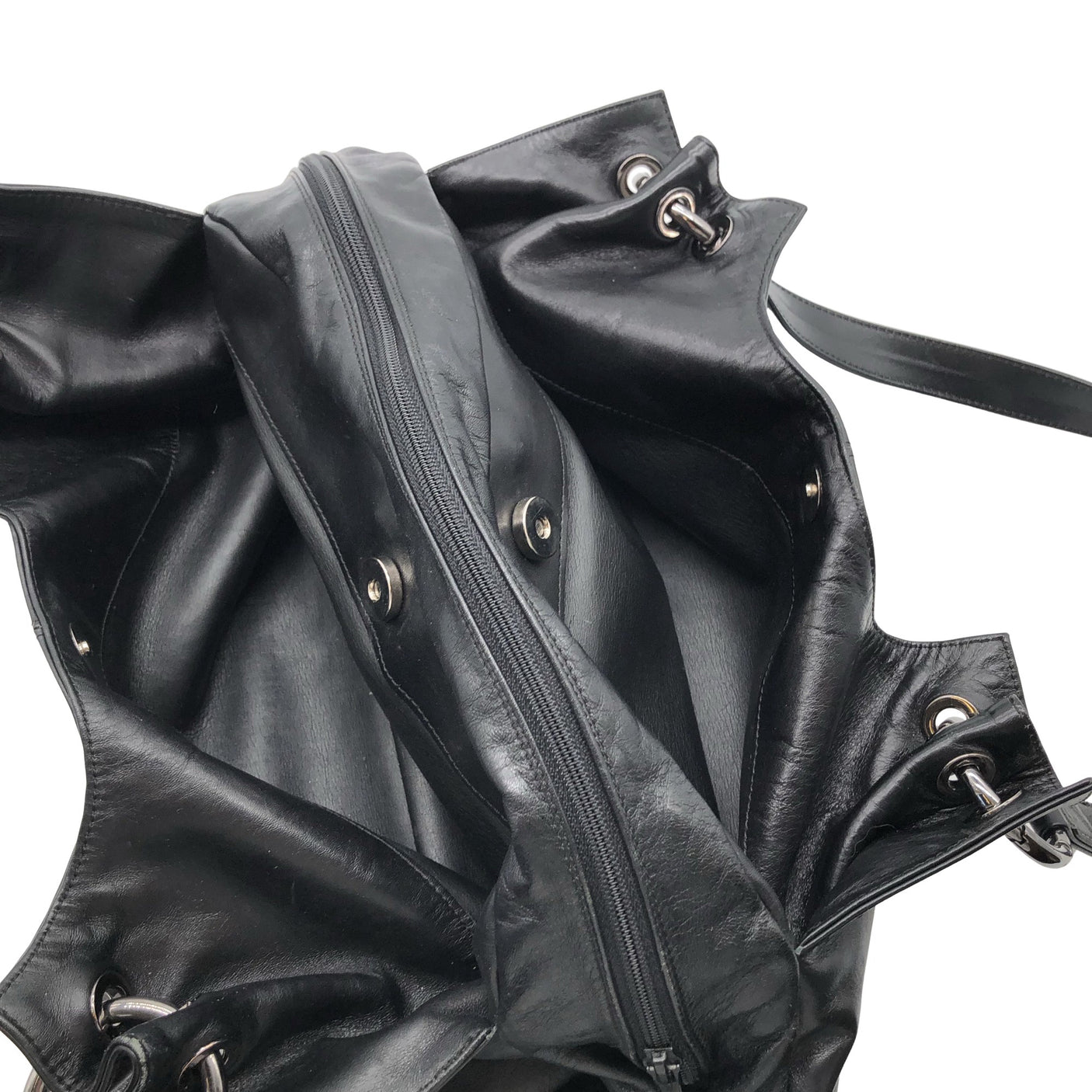 Unisex Pertti Palmroth - Käekott, suurus Midi - Must (2)